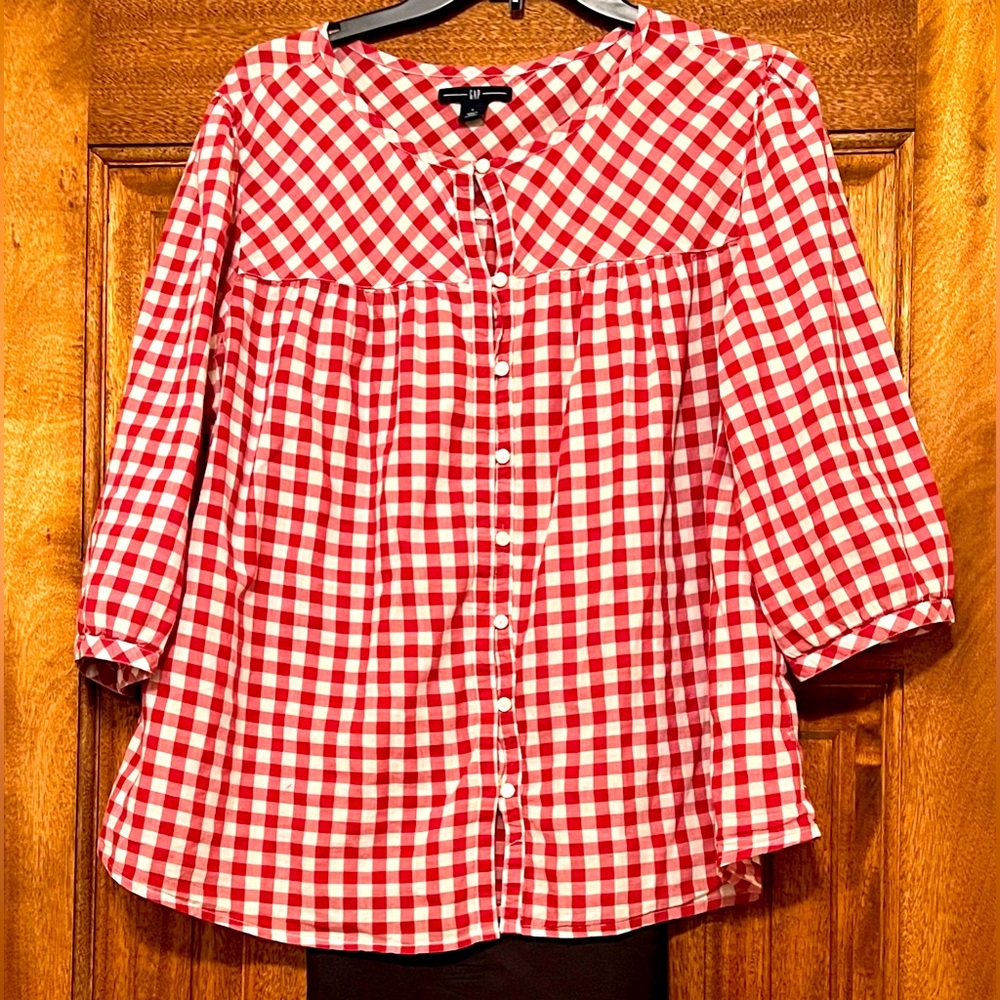 Gap 3/4 sleeve blouse